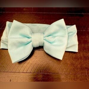 Little Sleepies Aquamarine Luxe Bow